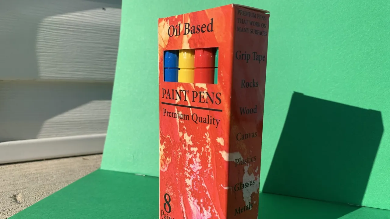 Oil-Based Skateboard Paint Pens V1