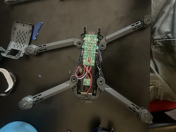 Cheap Drone Swarm
