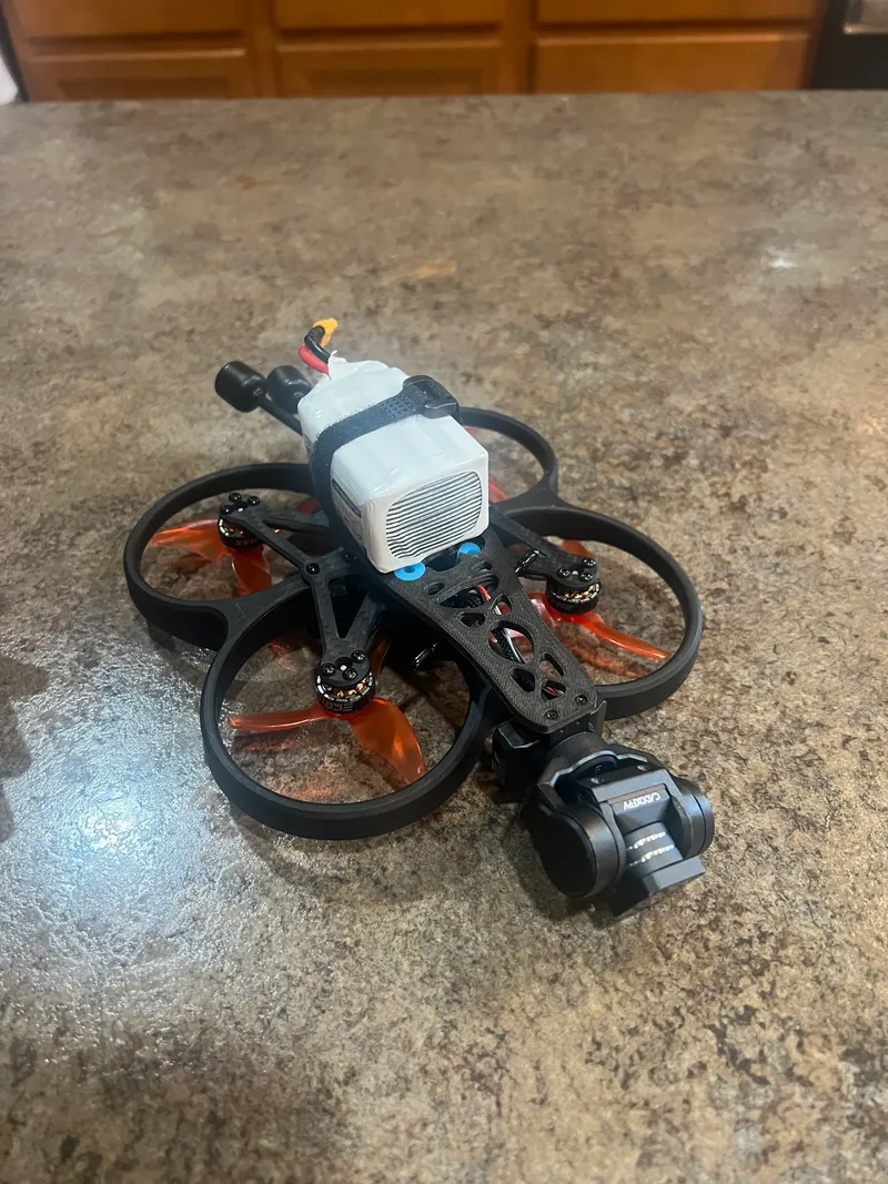 Top view of the build.