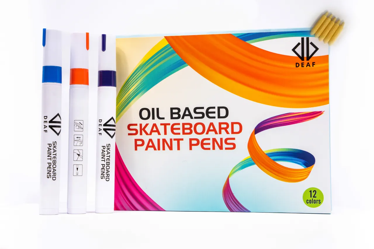 Oil-Based Skateboard Paint Pens V2
